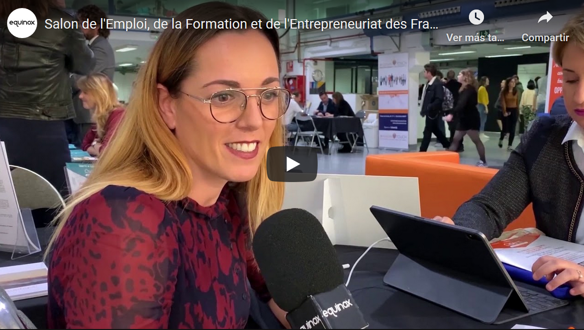 Reportage sur la 8ème édition du Salon de l'emploi francophone à Barcelone